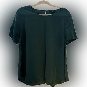 J Crew Short Sleeve Silk Tee